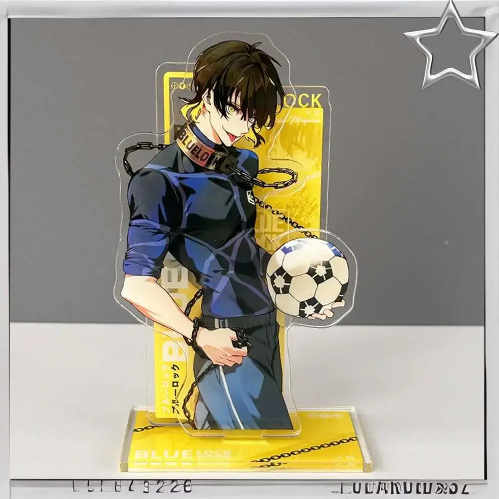 Blue Lock All Character Acrylic Layered Stand, 9.5X5.5X16Cm, 105G, Desktop
